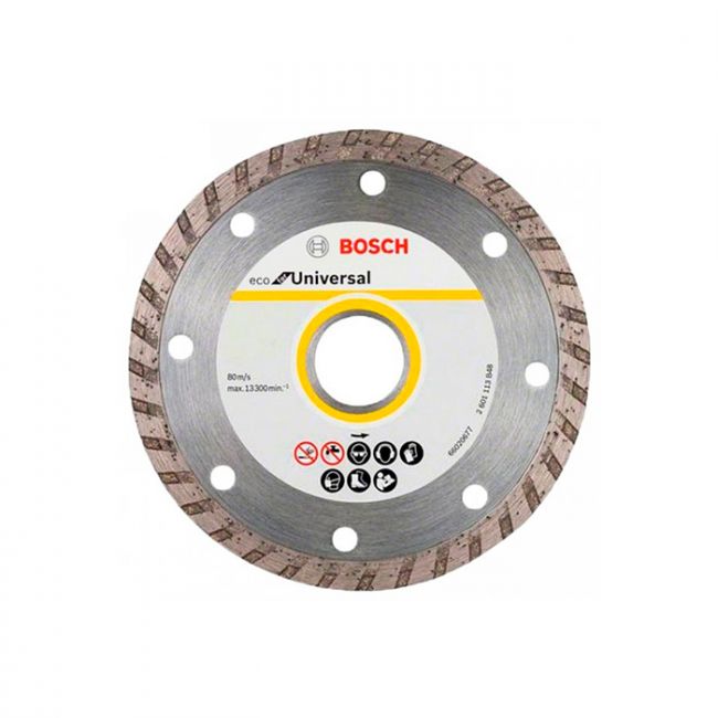 Диск отрезной алмазный Bosch ECO for Universal Turbo 125x22,2x2,4 мм (10 шт) (2608615046)