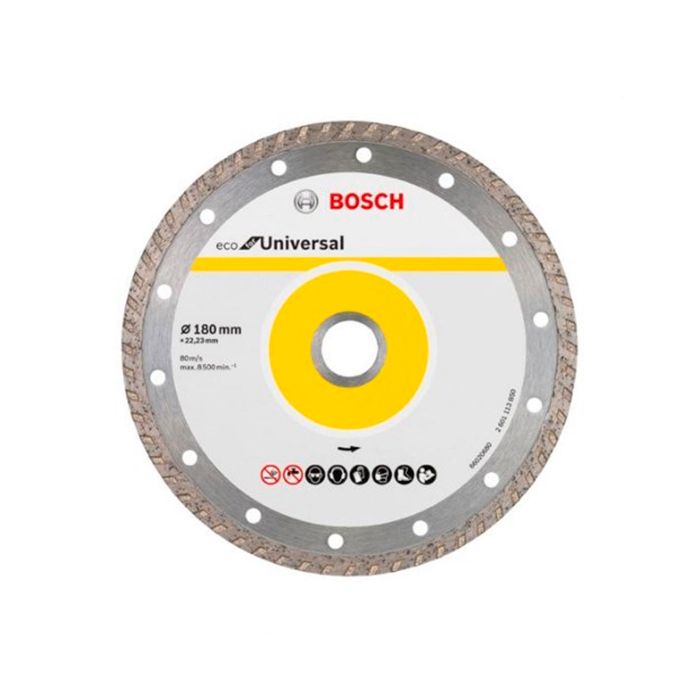 Диск отрезной алмазный Bosch ECO for Universal Turbo 180x22.2x2.6 мм (10 шт) (2608615047)