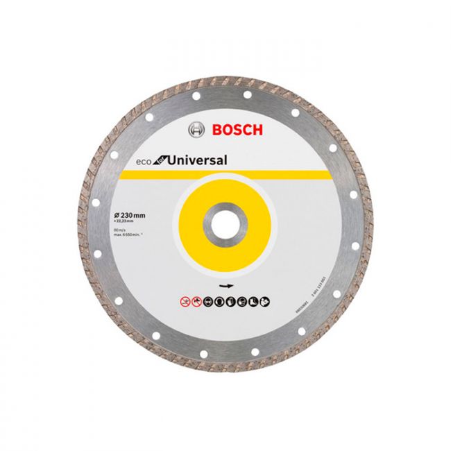 Диск отрезной алмазный Bosch ECO for Universal Turbo 230x22,2x3,0 мм (10 шт) (2608615048)