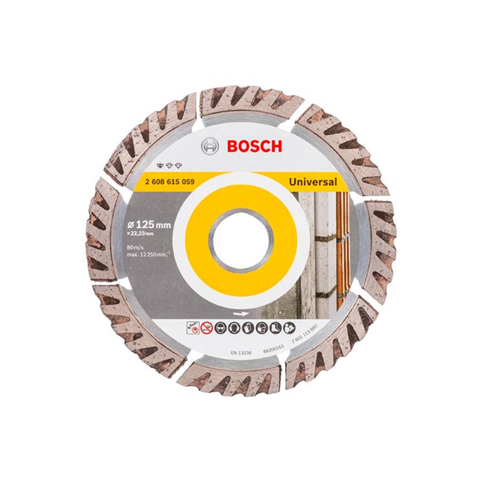Диск отрезной алмазный Bosch Standard for Universal 125x22.2x2 мм (2608615059)