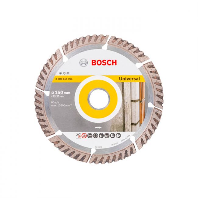 Диск отрезной алмазный Bosch Standard for Universal 150x22.2x2,4 мм (2608615061)