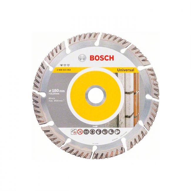 Диск алмазный по бетону Bosch Standard for Universal 180x22,2 мм (10 шт) (2608615064)