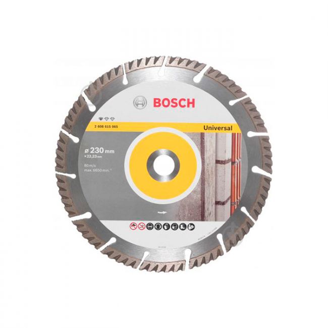 Диск отрезной алмазный Bosch Standard for Universal 230x22.2x2,6 мм (10 шт) (2608615066)
