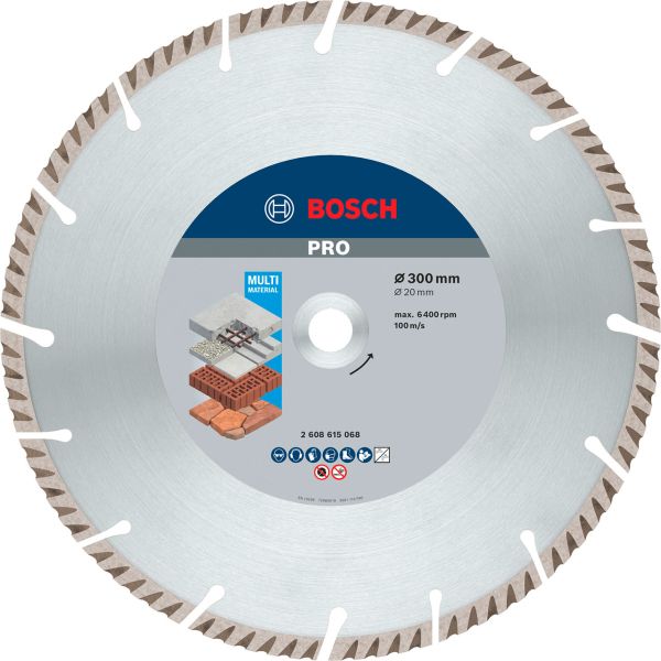 Алмазний диск Bosch Standard for Universal 300x20x3,3x10 мм (2608615068)