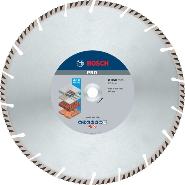 Алмазний диск Bosch Standard for Universal 350x20x3,3x10 мм (2608615070)