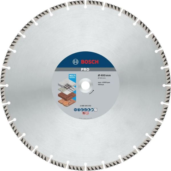 Алмазний диск Bosch PRO Multi Material 400x3.2х20 мм (2608615072)