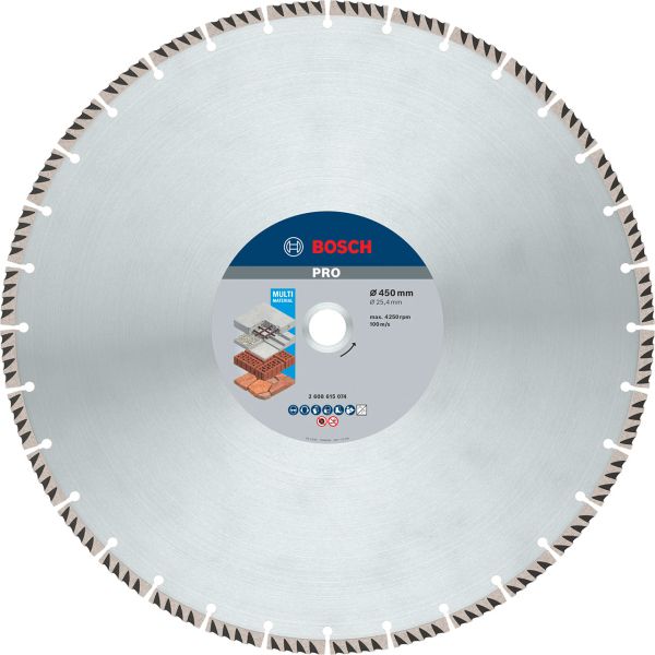 Алмазний диск Bosch Standard for Universal 450x25,4x3,6x10 мм (2608615074)