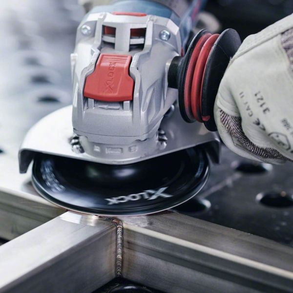 Шліфувальний круг фібровий Bosch X-Lock R444 Expert for Metal 125 мм, G120 (2608619176)