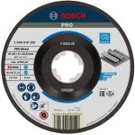 Зачисний круг Bosch PRO Metal X-Lock 125х6х22.23 мм увігнутий (2608619259)