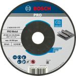 Круг зачисний Bosch PRO Metal, 150х6х22.23 мм, вигнутий (2608619777)