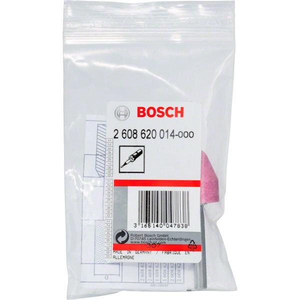 Шліфувальна головка Bosch конічна середньої твердості 20?25 мм, 6 мм, P60 (2608620014)