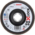 Ламельний шліфкруг Bosch X571 G60 Best for Metal 125 мм X-Lock (2608621768)