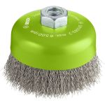 Зачисна чашкова щітка Bosch Pro Stainless Steel clean 100x0.3 мм, М14 (2608622103)