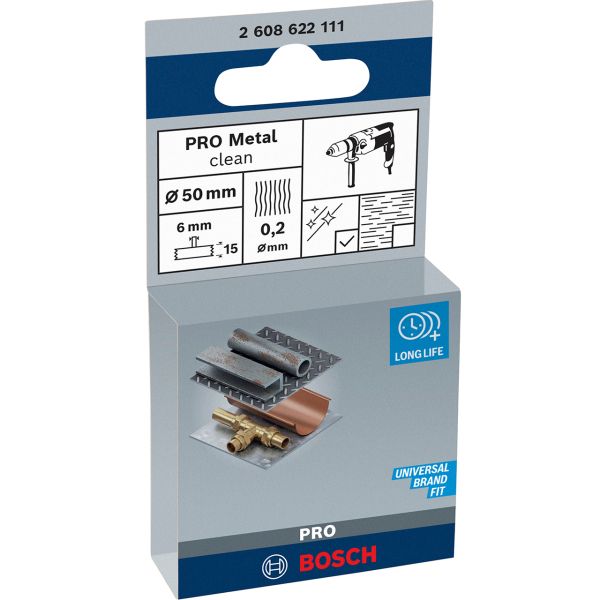 Дискова щітка Bosch PRO Metal clean 30x0.2 мм прямий хвостовик (2608622110)