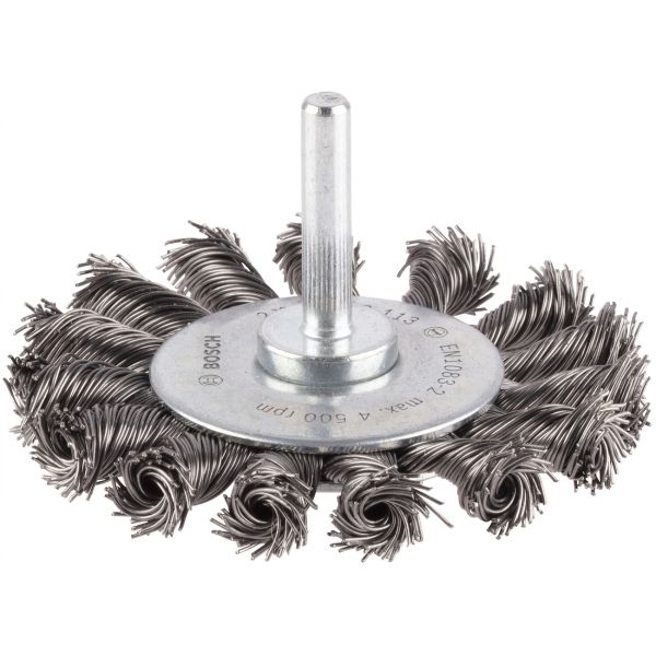 Зачисна дискова щітка Bosch Pro Metal heavy 75x0.5 мм, прямий хвостовик (2608622113)