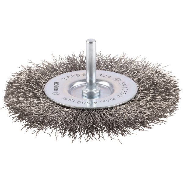 Зачисна дискова щітка Bosch Pro Stainless Steel clean 100x0.3 мм, прямий хвостовик (2608622124)