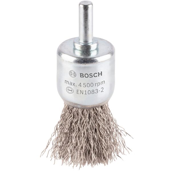 Зачисна щітка Bosch PRO Stainless Steel clean 25x0.3 мм прямий хвостовик (2608622127)