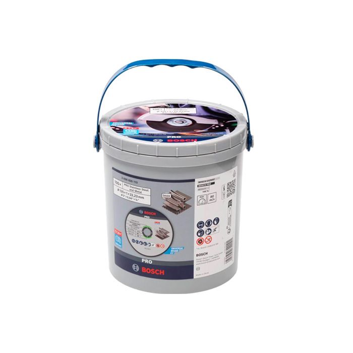 Круги відрізні Bosch Pro Stainless Steel and Metal 125х1х22.23 мм, 100 шт (2608626113)