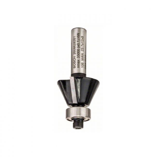Фреза для снятия фаски Bosch Standard for Wood 25° 23,7x54x8 мм (2608628351)