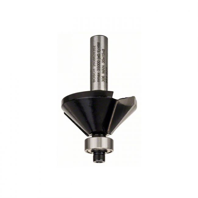 Фреза для снятия фаски Bosch Standard for Wood 45° 35x56x8 мм (2608628352)