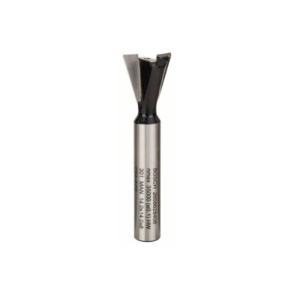 Фреза "ласточкин хвост" Bosch Standard for Wood 15° 14х55х8 мм (2608628408)