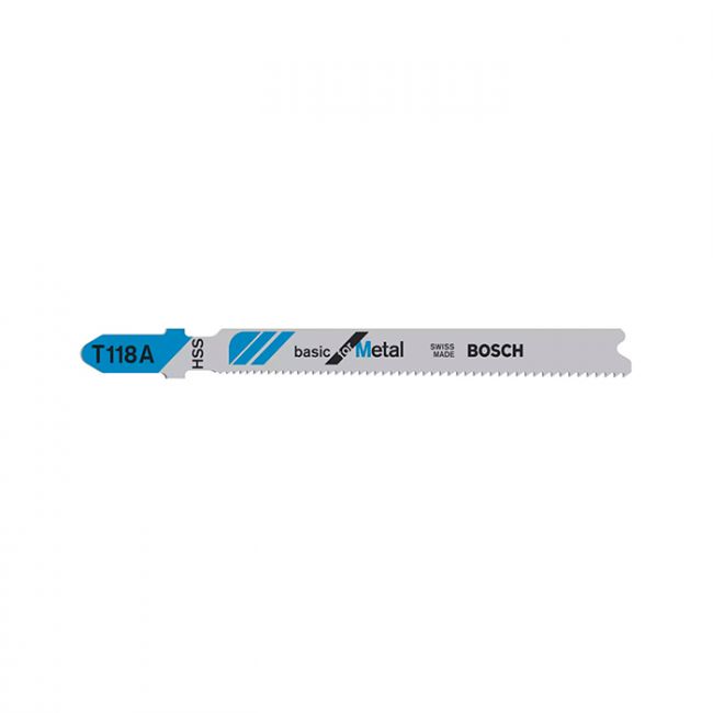 Пильное полотно по металлу Bosch Basic for Metal T 118 A (100 шт.) (2608631964)