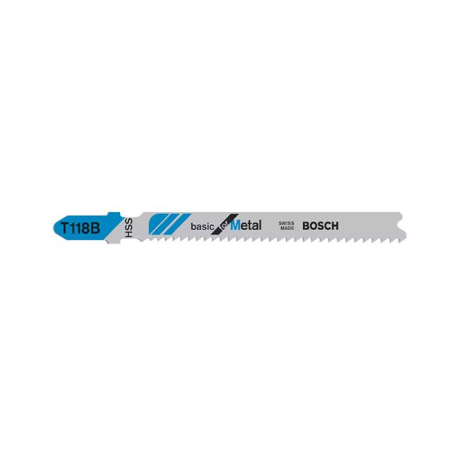 Пильное полотно по металлу Bosch Basic for Metal T 118 B (100 шт.) (2608631965)