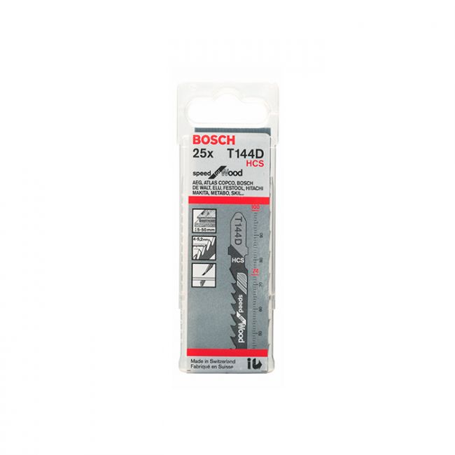 Пильное полотно по дереву Bosch T 144 D (25 шт.) (2608633625)