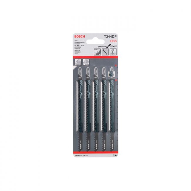 Пильное полотно по дереву Bosch T 344 DP (5 шт.) (2608633A36)