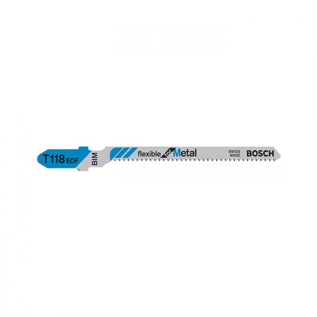 Пильное полотно по металлу Bosch T118 EOF (5 шт.) (2608634237)
