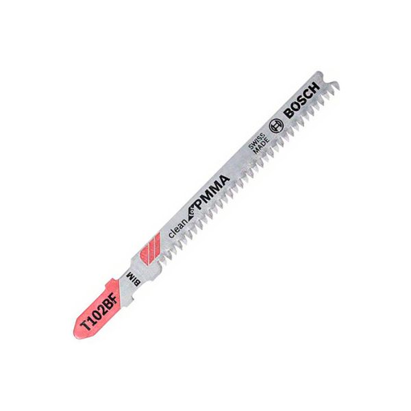 Пильное полотно по пластику Bosch T 102 BF (3 шт.) (2608636780)