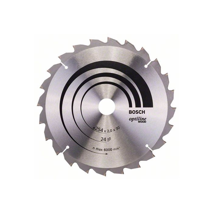 Диск пильный Bosch 254x30x24T OPTILINE (2608640434)