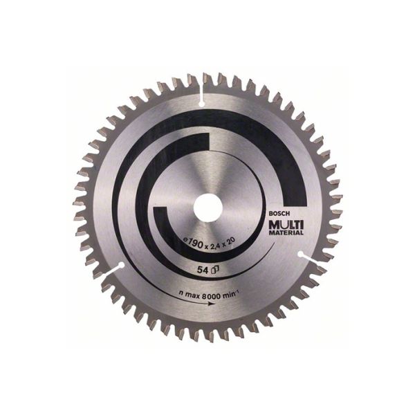 Диск пильный Bosch 190x20/16x54T MULTIMATER (2608640508)