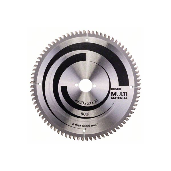 Диск пильный Bosch 250x30x80T MULTIMATER (2608640516)