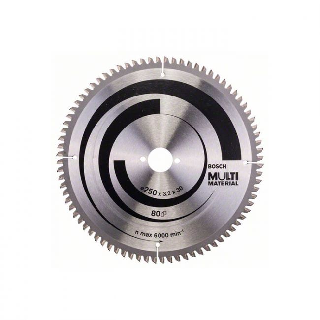 Диск пильный Bosch 250x30x80T MULTIMATER (2608640516)