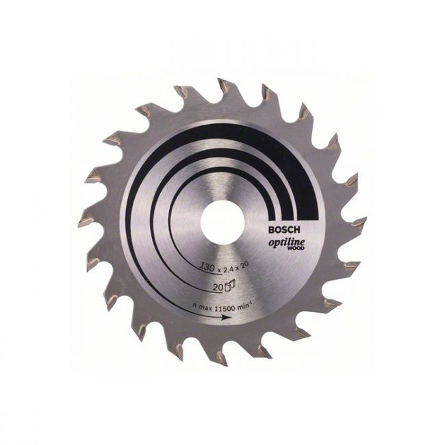 Диск пильный по дереву Bosch 130x20x20T Optiline Wood (2608640582)