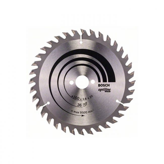Диск пильный Bosch 160x16x36T OPTILINE (2608640597)
