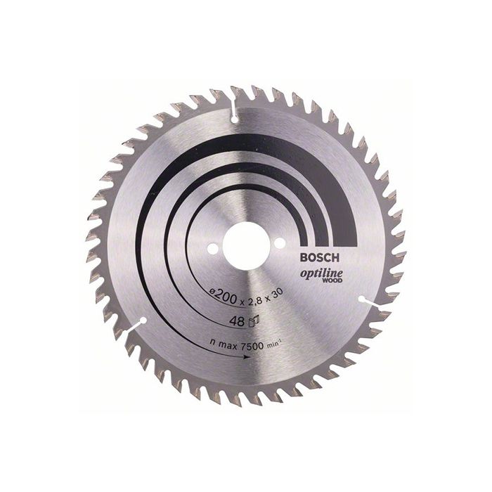 Диск пильный по дереву Bosch 200x30x48T Optiline Wood (2608640620)