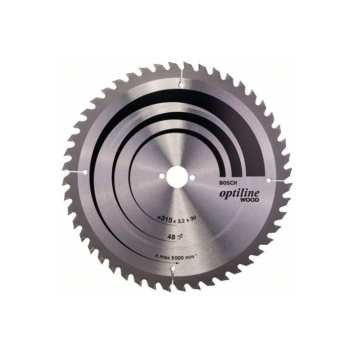 Диск пильный по дереву Bosch 315x30x48T Optiline Wood (2608640673)