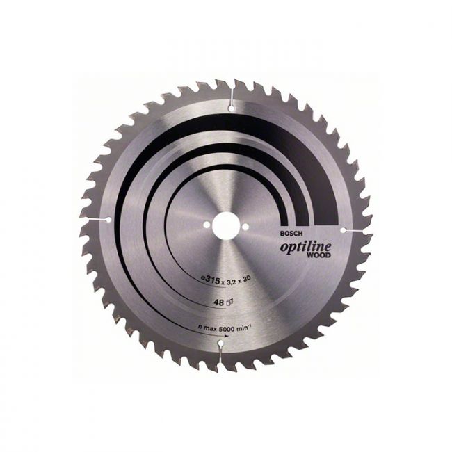 Диск пильный по дереву Bosch 315x30x48T Optiline Wood (2608640673)