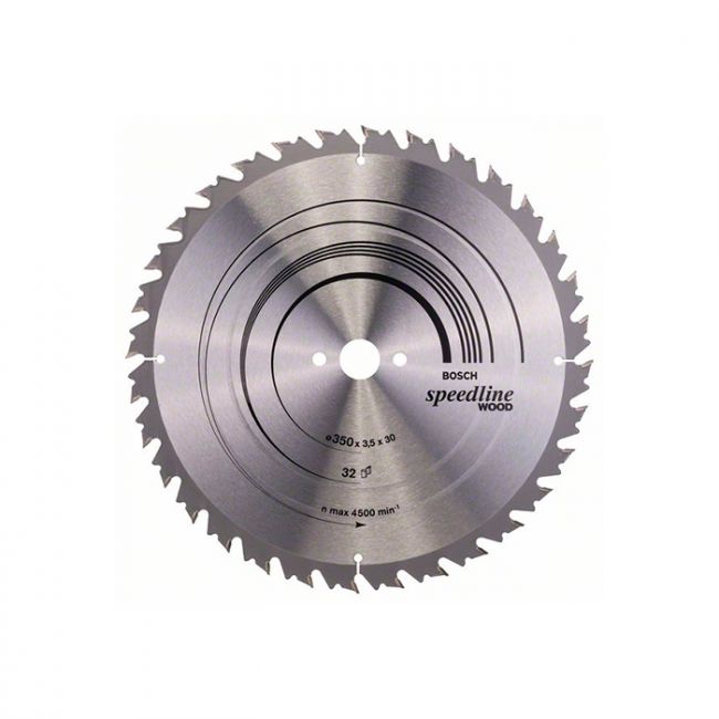 Диск пильный по дереву Bosch 350x30x32T Speedline Wood (2608640683)