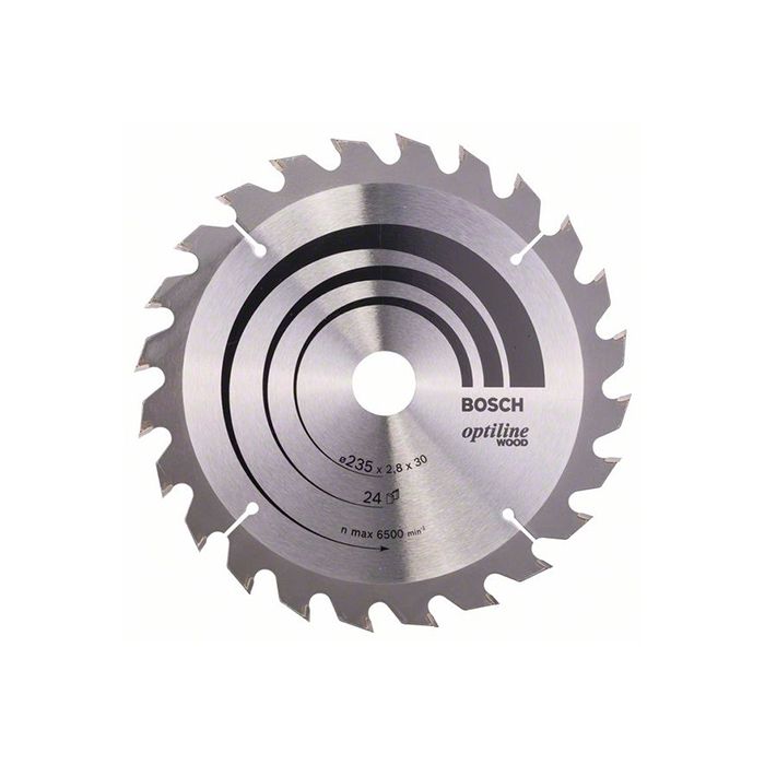 Диск пильный по дереву Bosch 235x30/25x24T Optiline Wood (2608640725)