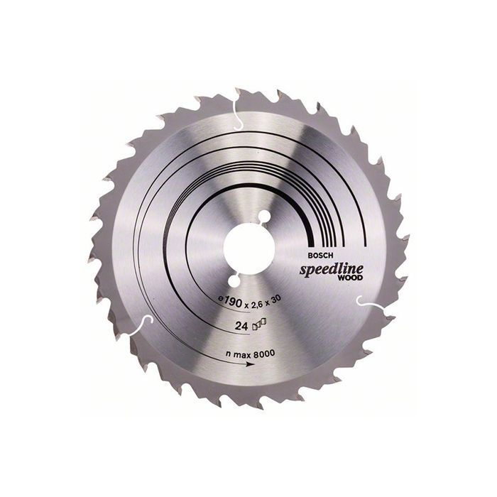 Диск пильный Bosch 190x30x24T SPEEDLINE (2608640801)