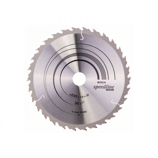Диск пильный по дереву Bosch 235x30/25x30T Speedline Wood (2608640807)
