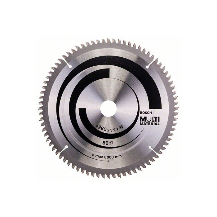 Диск пильный Bosch 260x30x80T MULTIMATER (2608641204)