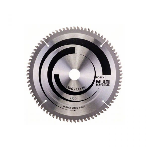 Диск пильный Bosch 260x30x80T MULTIMATER (2608641204)