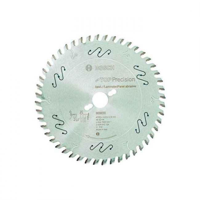 Диск пильный по ламинату Bosch 254x30x48T Top Precision Best for Laminated Panel Abrasive (2608642104)
