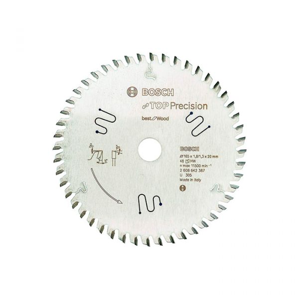 Диск пильный Bosch 165x20x56T Top Precision Best for Multimaterial (2608642387)