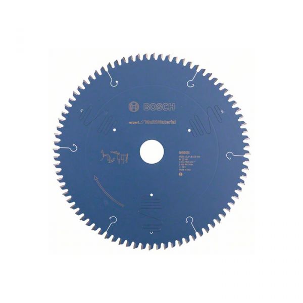 Диск пильный Bosch 250x30x80T Expert for Multimaterial (2608642494)