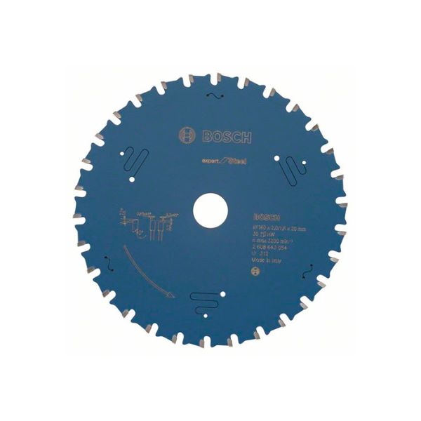 Диск пильный по металлу Bosch 160x20x30T Expert for Steel (2608643054)